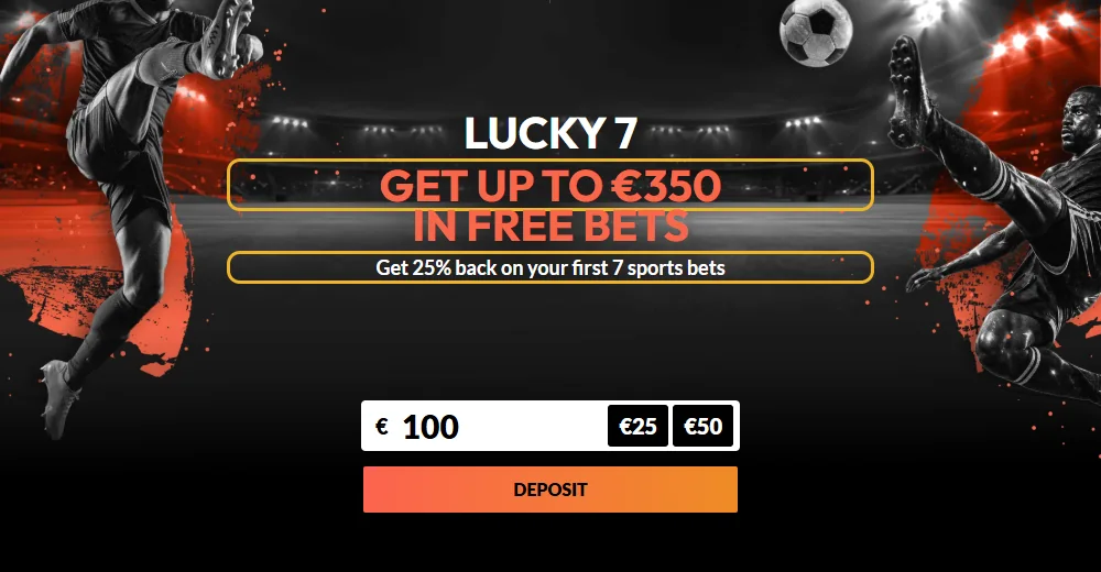 Sportssiden til Winsly: free bet-tilbudet markert (lest 22. oktober 2026).