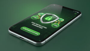 Ekran startowy aplikacji Verde Casino na smartfonie